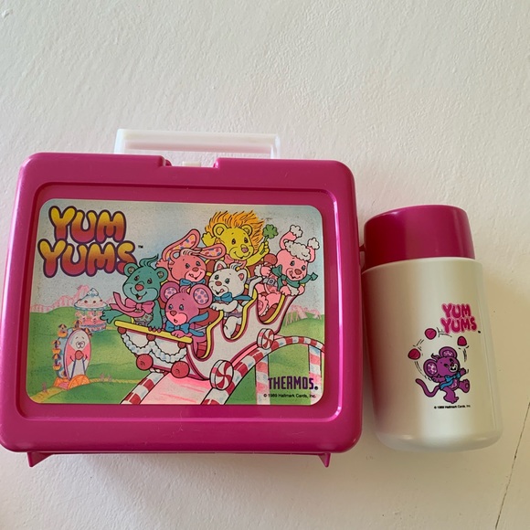 Vintage Other - Vintage 80s Kawaii Yum Yums lunch  box and thermos